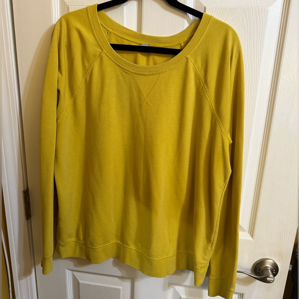 Old Navy Yellow Sweatshirt